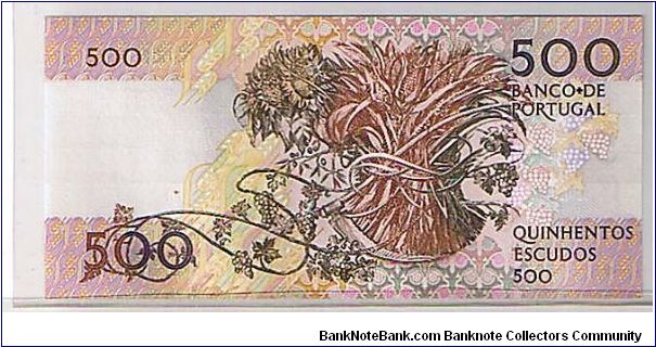 Banknote from Portugal year 1992