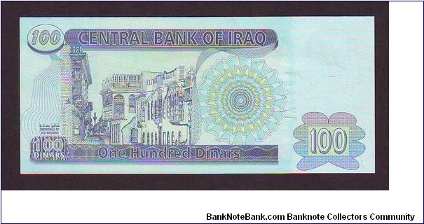 Banknote from Iraq year 2002