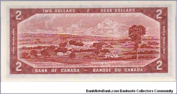 Banknote from Canada year 1954