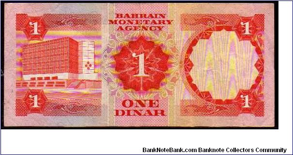 Banknote from Bahrain year 1973