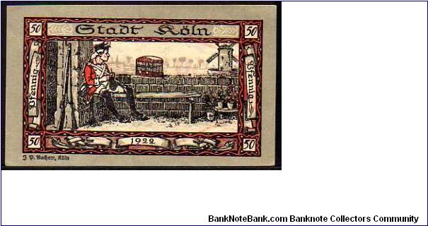 Banknote from Germany year 1922