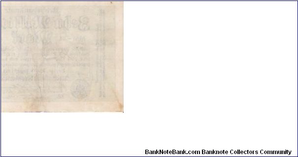 Banknote from Germany year 1923