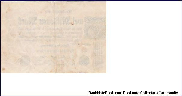 Banknote from Germany year 1923