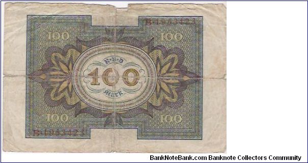 Banknote from Germany year 1920