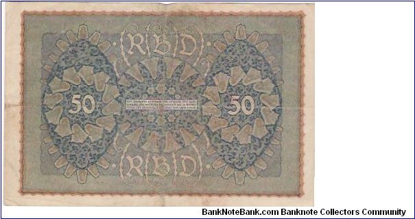 Banknote from Germany year 1919