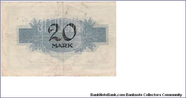 Banknote from Germany year 1918