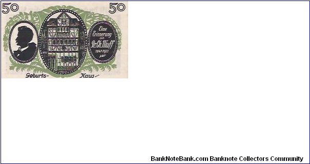 Banknote from Germany year 1921