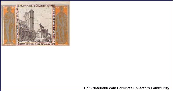 Banknote from Germany year 1923