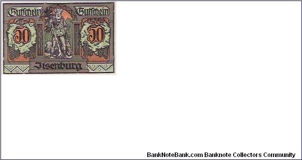 Banknote from Germany year 1921