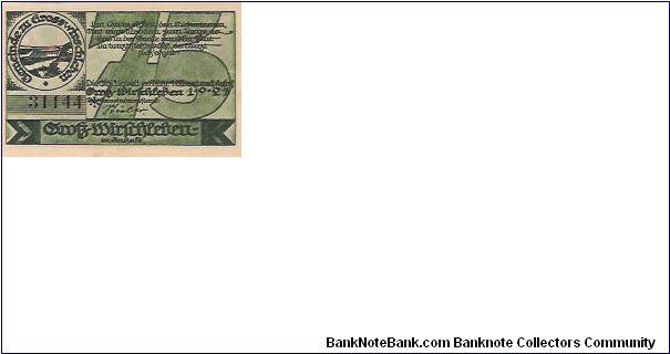 75 PFENNIG Banknote