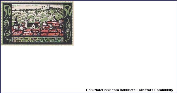 Banknote from Germany year 1921