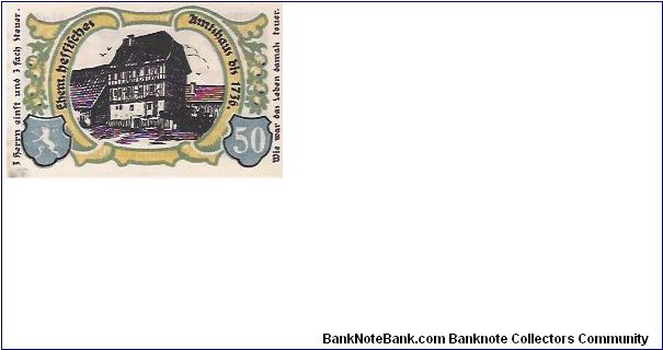Banknote from Germany year 1921
