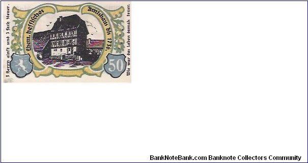 Banknote from Germany year 1921