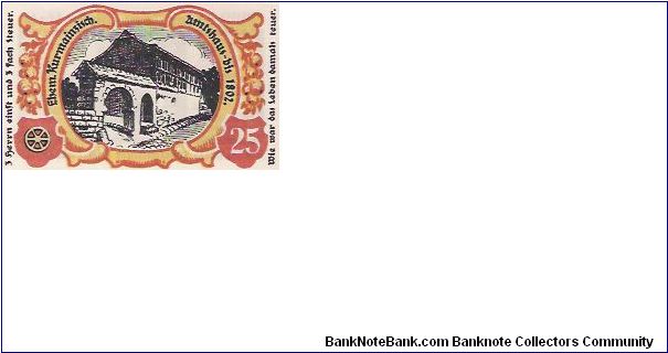 Banknote from Germany year 1921