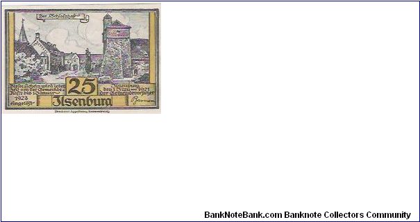 25 PFENNIG Banknote
