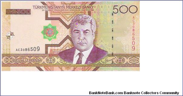 500 MANAT

AC3086509 Banknote