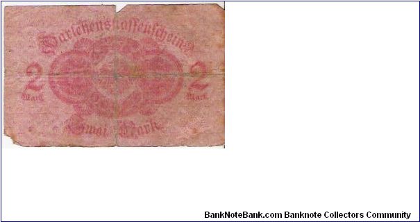 Banknote from Germany year 1914