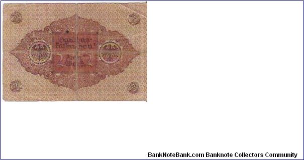 Banknote from Germany year 1920