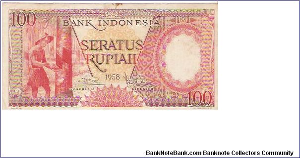 100 RUPIAH

TBS078241

P # 59 Banknote