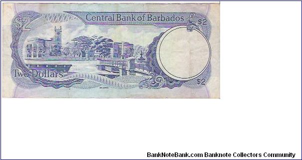 Banknote from Barbados year 1995