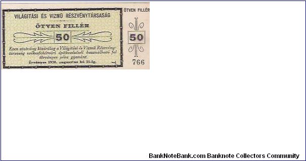 50 FILLER

No 766 Banknote