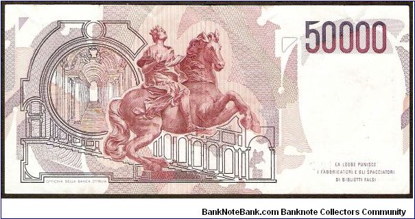 Banknote from Italy year 1984