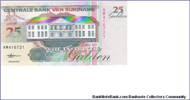 25 GULDEN

AM416721

P # 48 Banknote