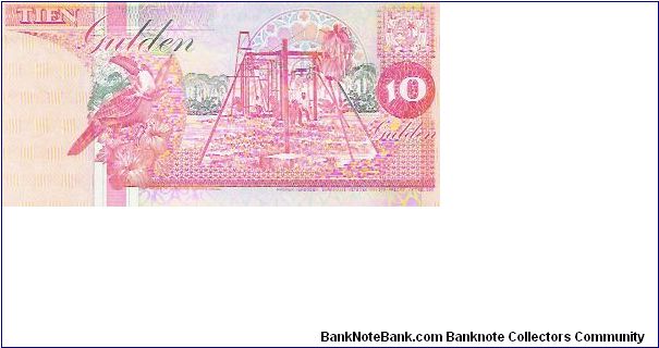 Banknote from Suriname year 1996