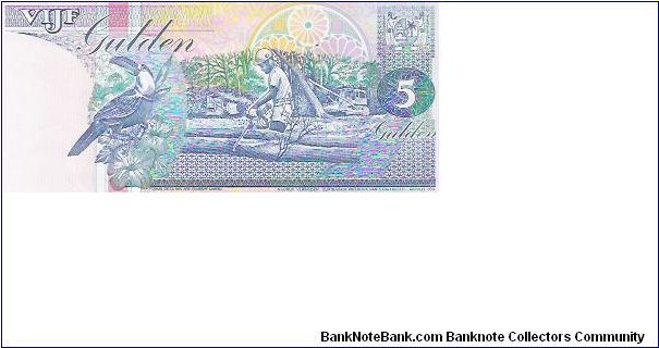 Banknote from Suriname year 1998