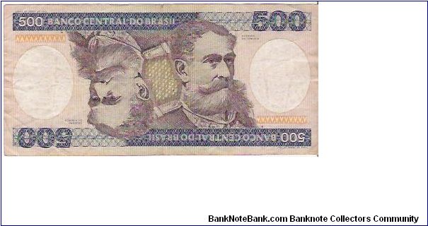 500 CRUZEIROS

SERIES # 3511-4238

A 3611039783 A

P # 200 B Banknote