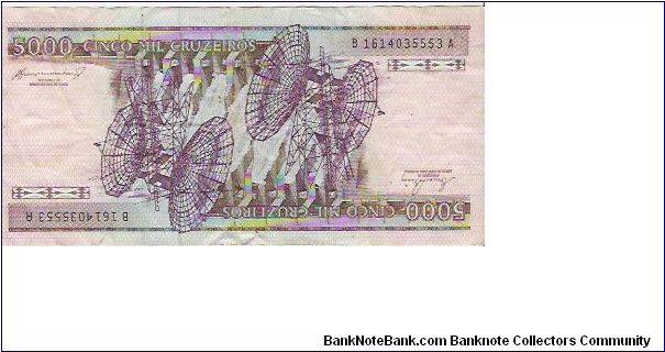 Banknote from Brazil year 1984