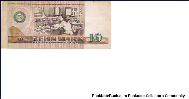 Banknote from Germany year 1985