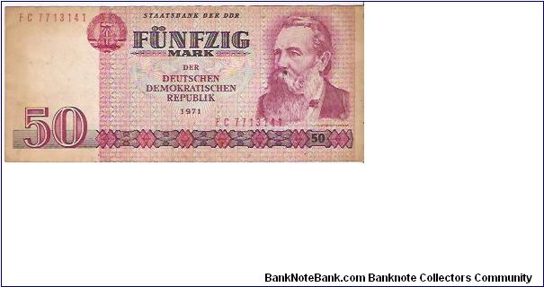 50 MARK

FC 7713141

P # 30 B Banknote