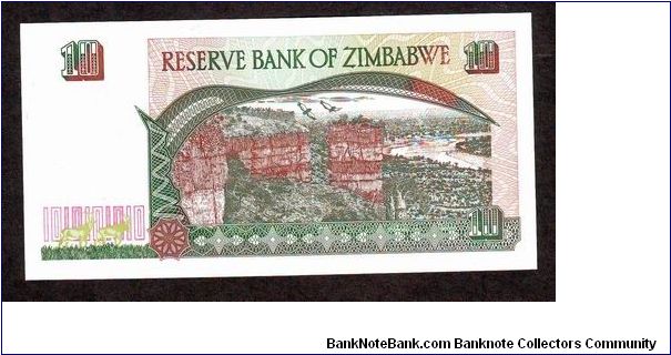 Banknote from Zimbabwe year 1997