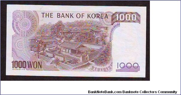 Banknote from Korea - South year 1983