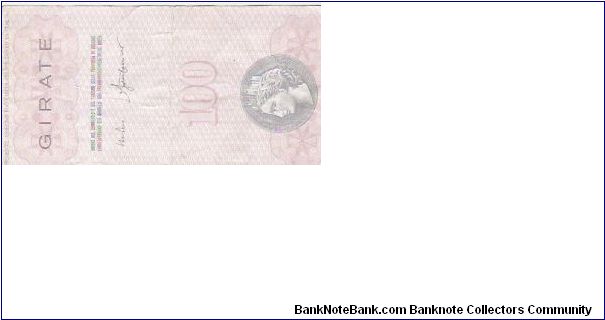 Banknote from Italy year 1976