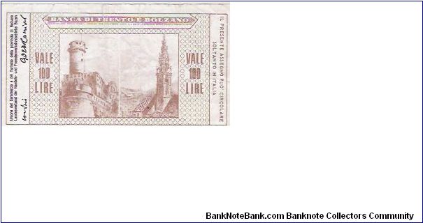 Banknote from Italy year 1977