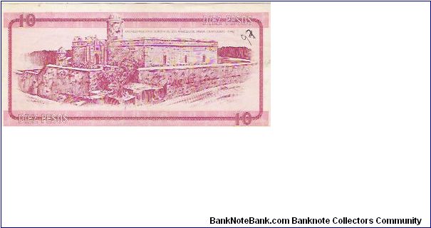 Banknote from Cuba year 1985