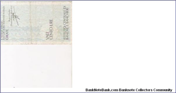 Banknote from Italy year 1977