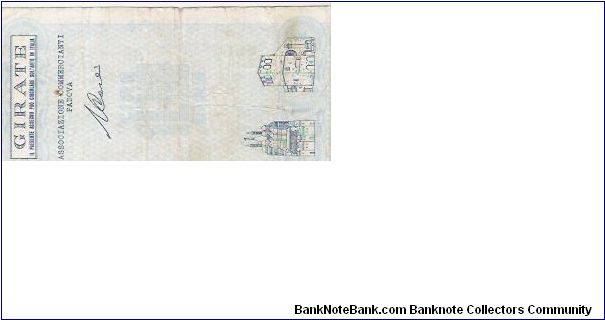 Banknote from Italy year 1976