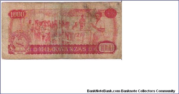 Banknote from Angola year 1979