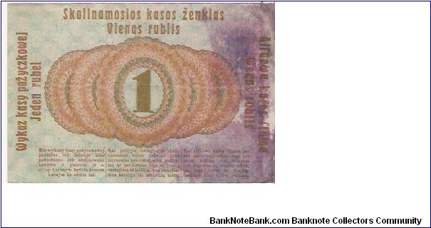 Banknote from Germany year 1916