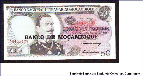 50 escudos
x Banknote