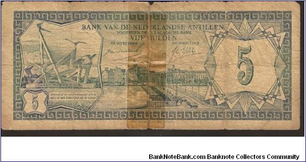 5 Gulden Banknote