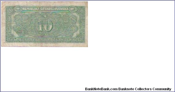 Banknote from Czech Republic year 1945