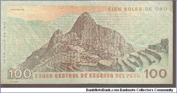 Banknote from Peru year 1976