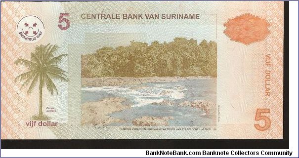 Banknote from Suriname year 2006