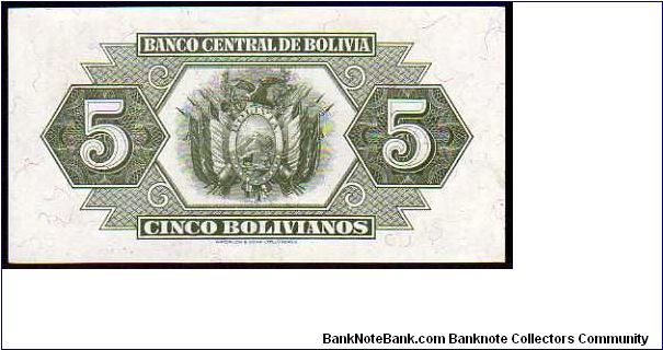 Banknote from Bolivia year 1928