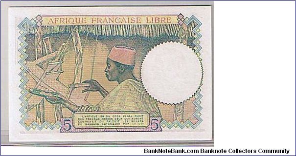 Banknote from West African States year 1970