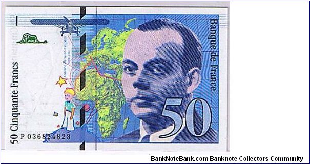 FRANCH 50 FRANCS Banknote